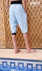 Sarouel De Bain Enfant Bleu Wassat – Image 3