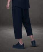pantacourt conmbo noir wassat 100% coton – Image 4