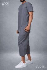 ensemble combo anthracite s26 wassat 100% coton – Image 3