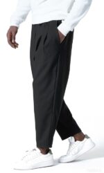 sarouel classik flanel noir qaba'il – Image 4