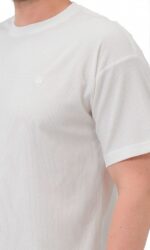 t-shirt waffle ecru qaba'il – Image 4